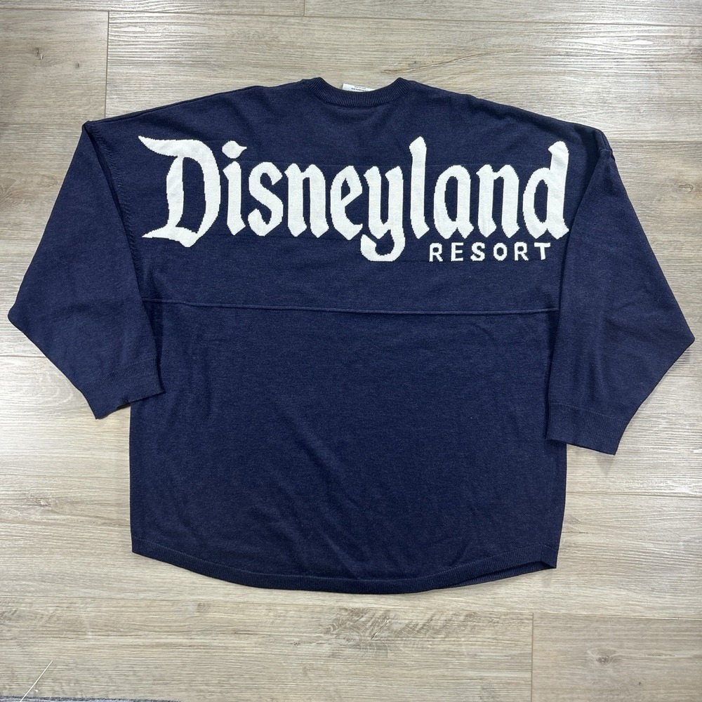 Disneyland Resort XL Navy Spirit Jersey Disney Knit Mickey Vacation